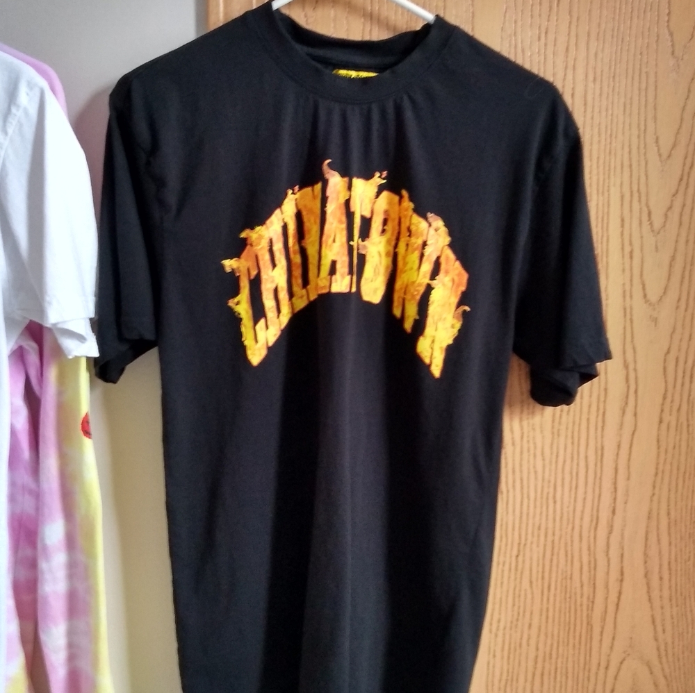 Chinatown Market Flame Logo T shirt